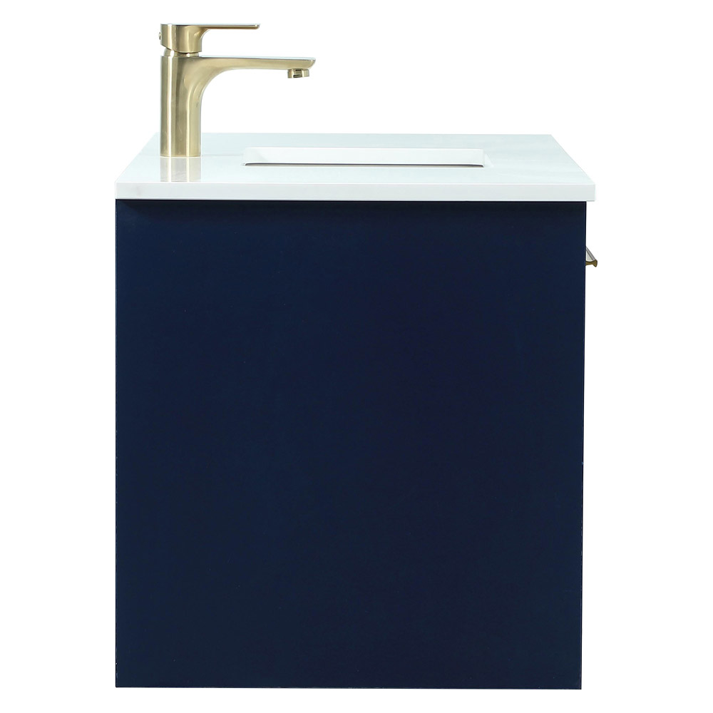 Elegant Bathroom Vanity - Blue (VF43540MBL)