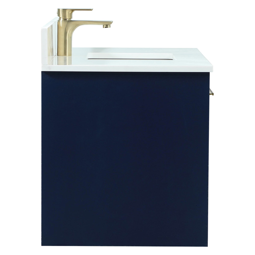 Elegant Bathroom Vanity - Blue (VF43540MBL-BS)