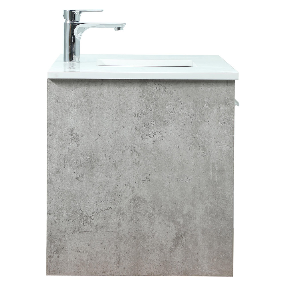 Elegant Bathroom Vanity - Concrete Gray (VF43540MCG)