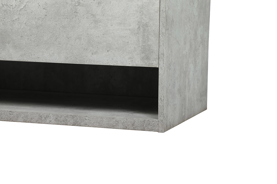 Elegant Bathroom Vanity - Concrete Gray (VF43540MCG-BS)