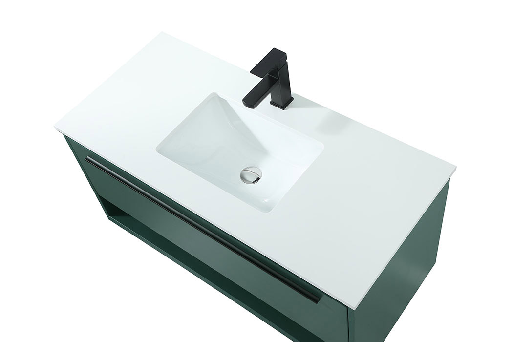 Elegant Bathroom Vanity - Green (VF43540MGN)