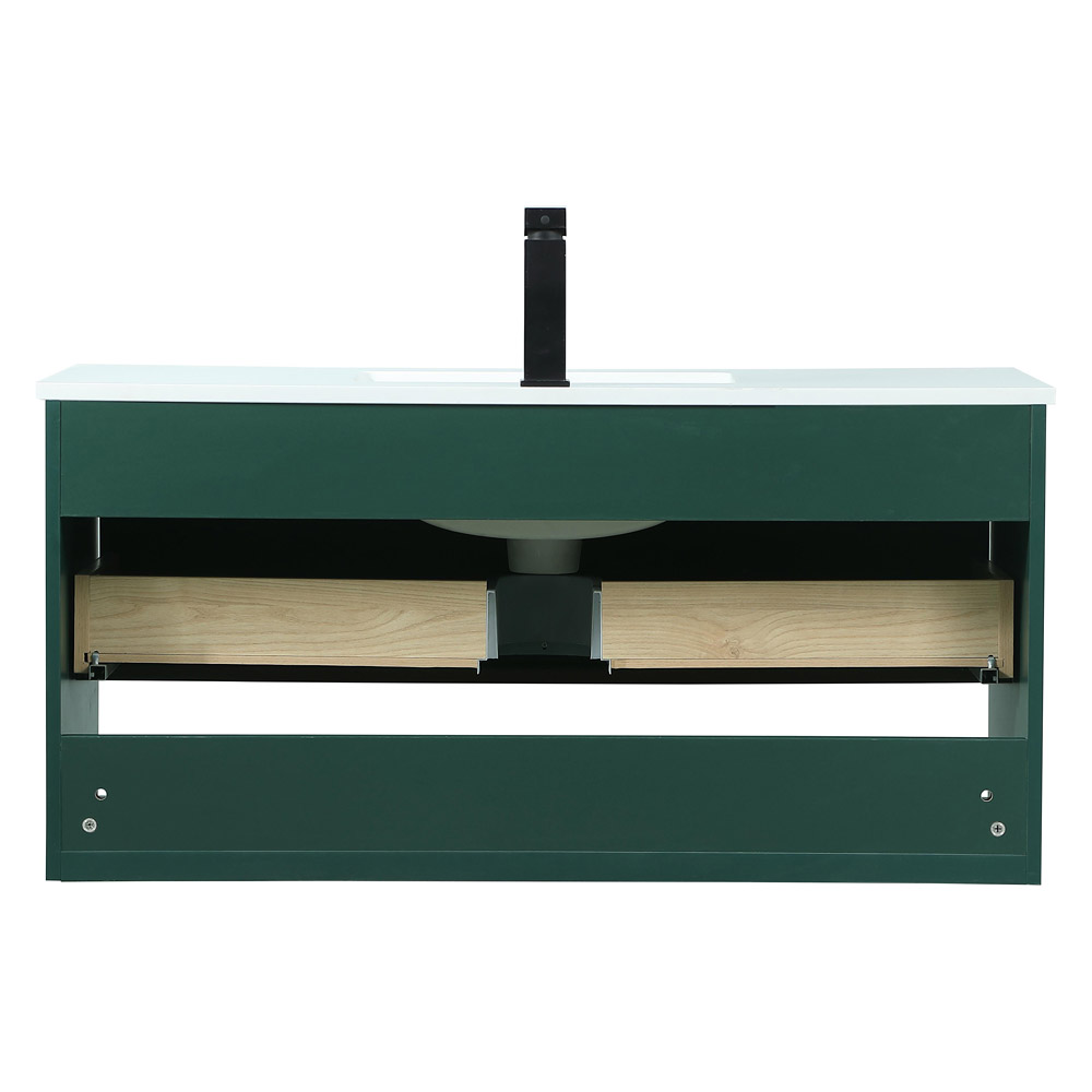 Elegant Bathroom Vanity - Green (VF43540MGN)