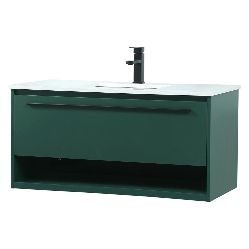 Elegant Bathroom Vanity - Green (VF43540MGN)