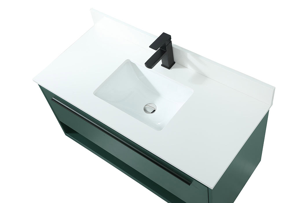 Elegant Bathroom Vanity - Green (VF43540MGN-BS)