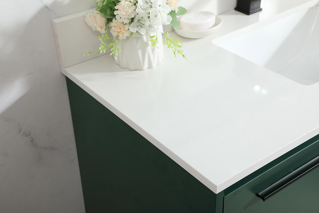 Elegant Bathroom Vanity - Green (VF43540MGN-BS)