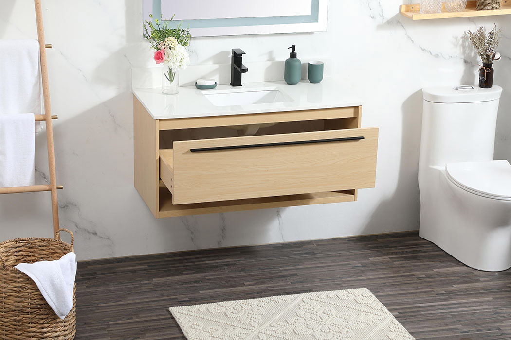 Elegant Bathroom Vanity - Maple (VF43540MMP-BS)