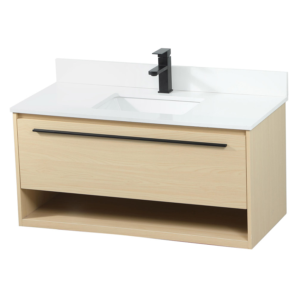 Elegant Bathroom Vanity - Maple (VF43540MMP-BS)