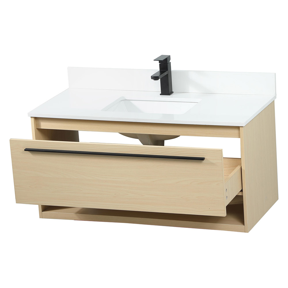 Elegant Bathroom Vanity - Maple (VF43540MMP-BS)