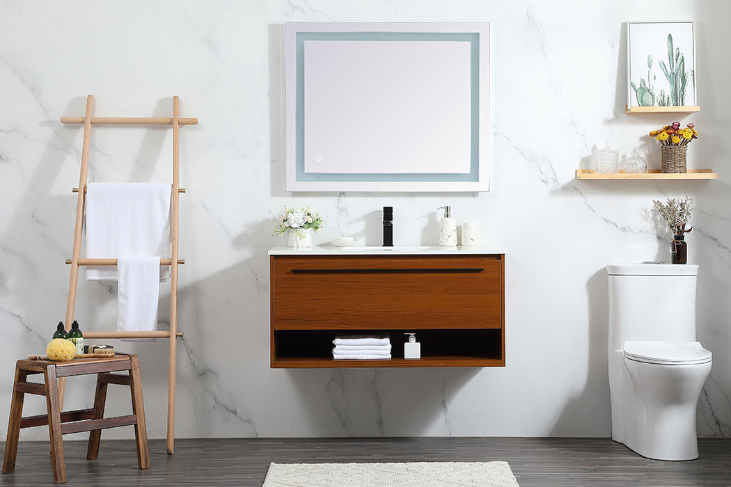 Elegant Bathroom Vanity - Teak (VF43540MTK)