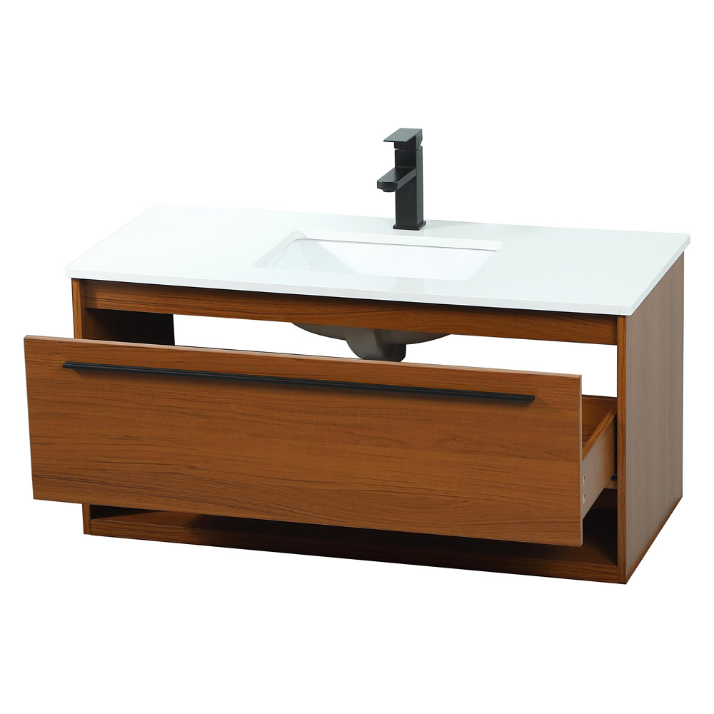 Elegant Bathroom Vanity - Teak (VF43540MTK)