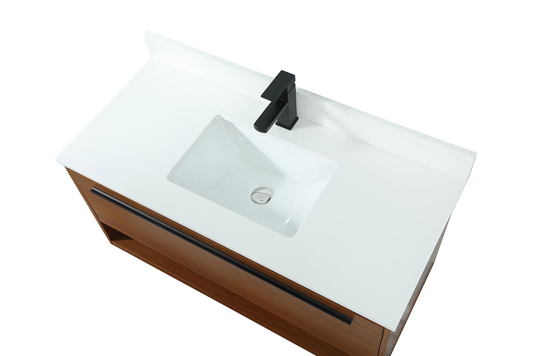 Elegant Bathroom Vanity - Teak (VF43540MTK-BS)