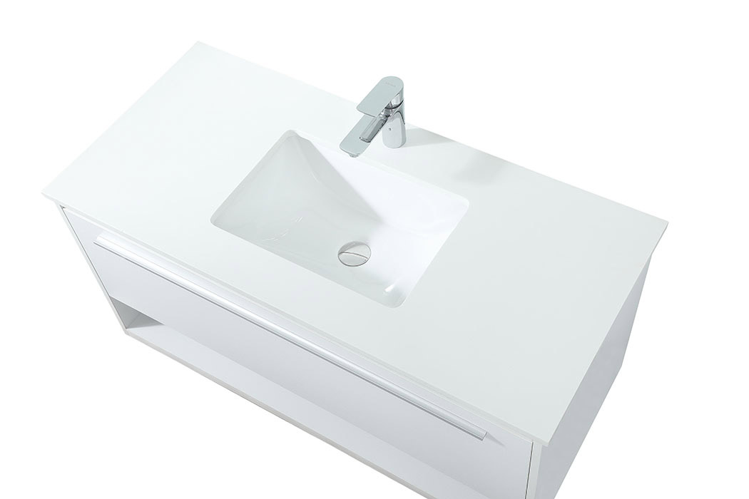 Elegant Bathroom Vanity - White (VF43540MWH)