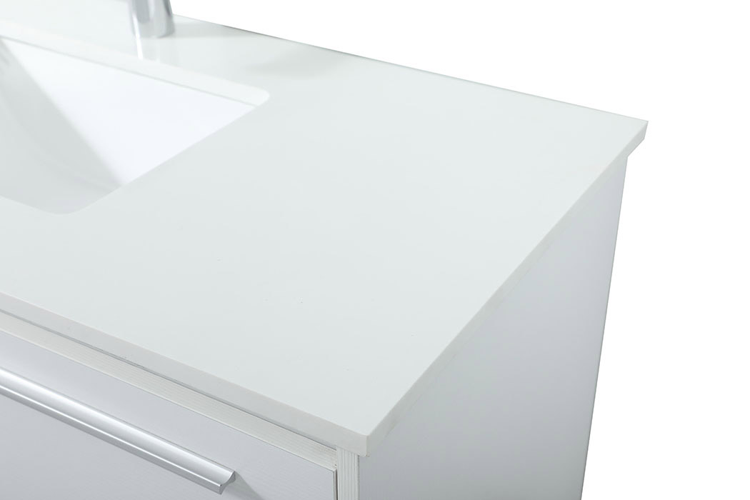 Elegant Bathroom Vanity - White (VF43540MWH)