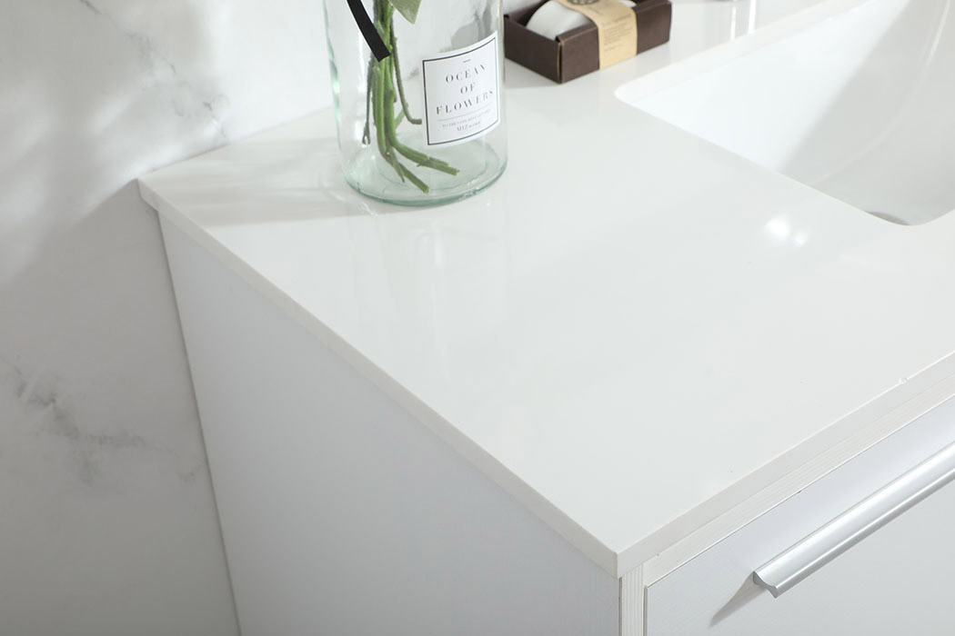 Elegant Bathroom Vanity - White (VF43540MWH)