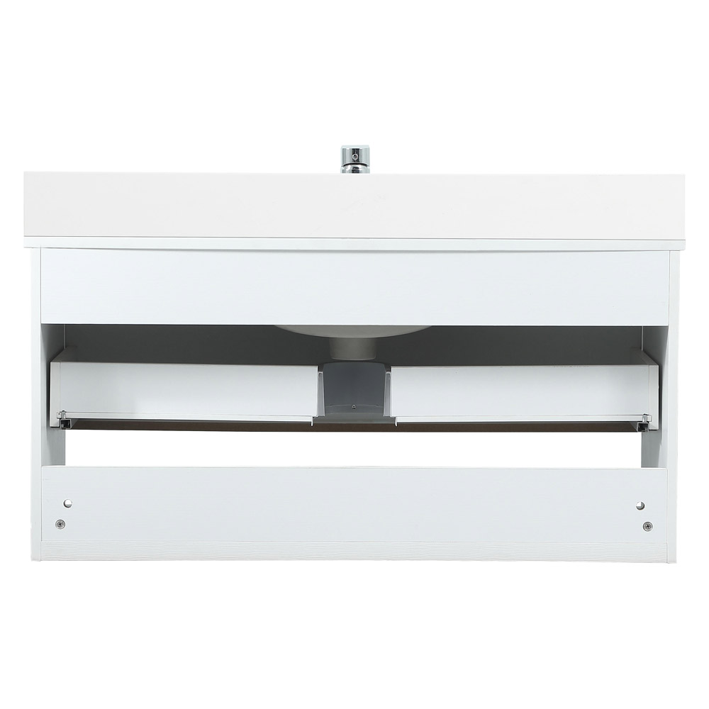 Elegant Bathroom Vanity - White (VF43540MWH-BS)