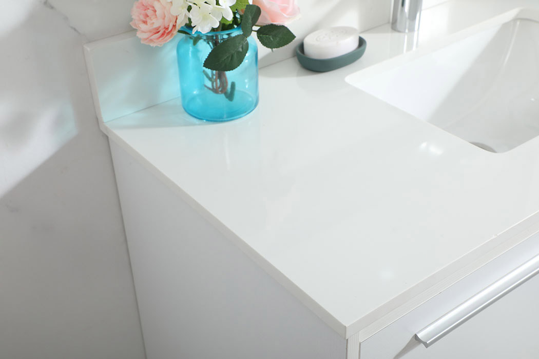 Elegant Bathroom Vanity - White (VF43540MWH-BS)