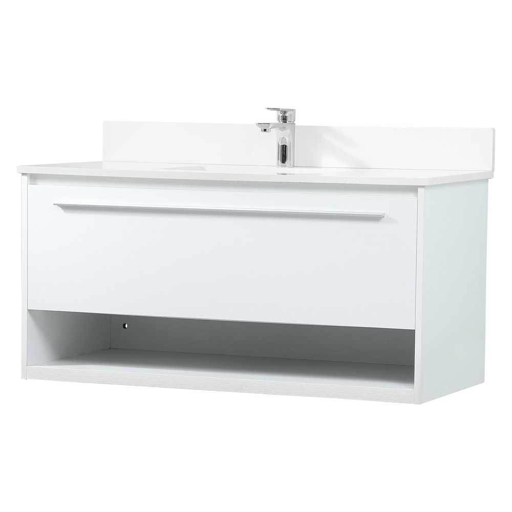 Elegant Bathroom Vanity - White (VF43540MWH-BS)