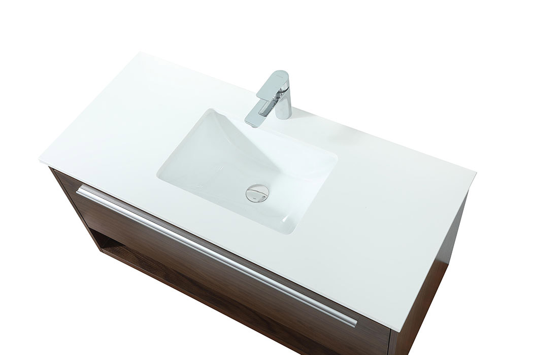 Elegant Bathroom Vanity - Walnut (VF43540MWT)