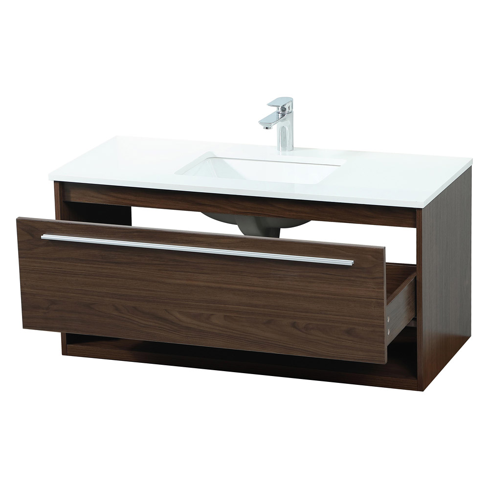 Elegant Bathroom Vanity - Walnut (VF43540MWT)