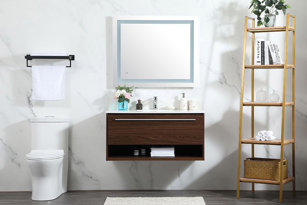 Elegant Bathroom Vanity - Walnut (VF43540MWT-BS)