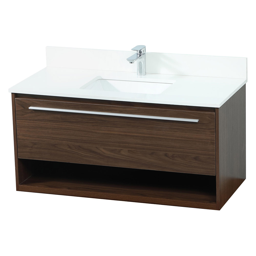 Elegant Bathroom Vanity - Walnut (VF43540MWT-BS)