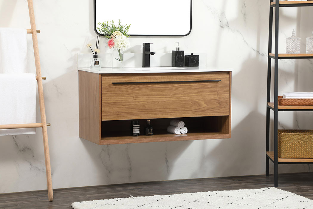 Elegant Bathroom Vanity - Walnut Brown (VF43540WB-BS)