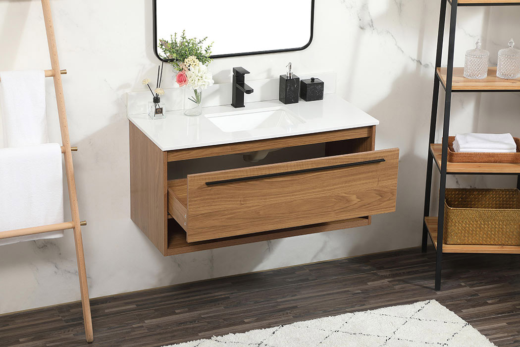 Elegant Bathroom Vanity - Walnut Brown (VF43540WB-BS)