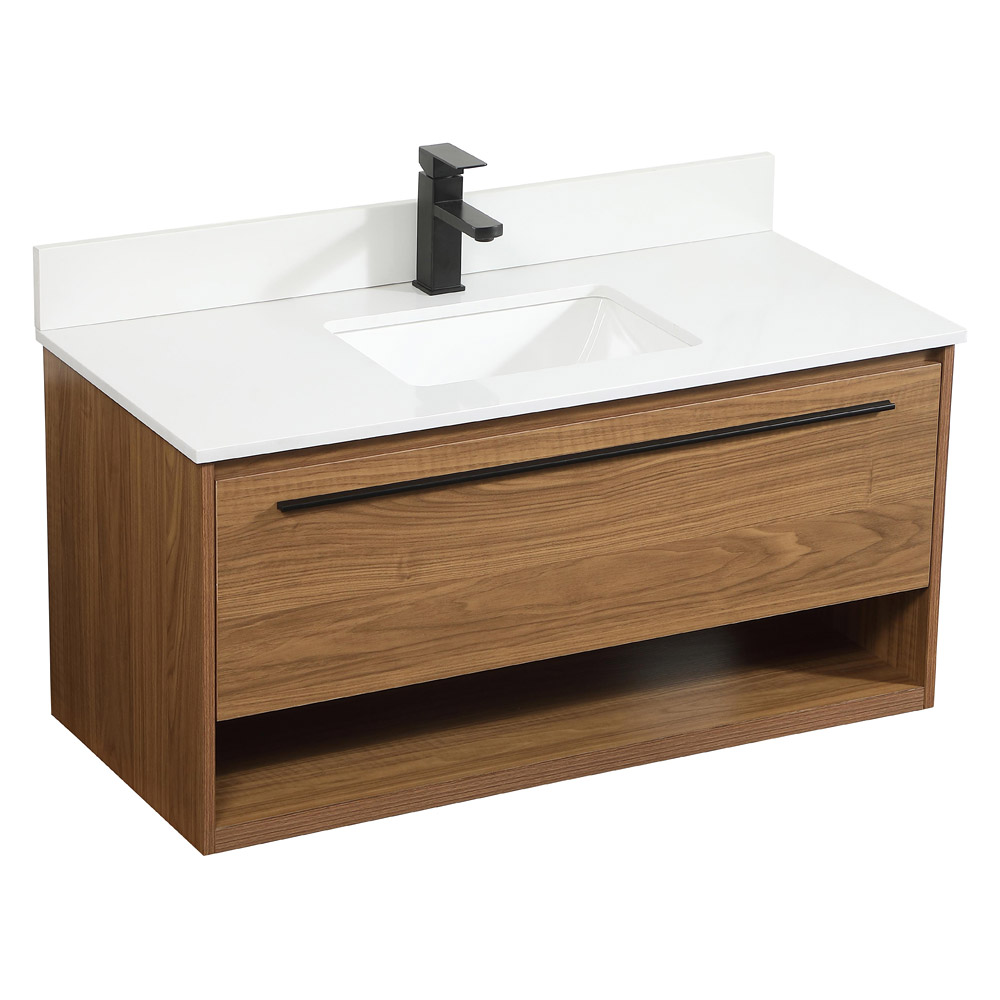 Elegant Bathroom Vanity - Walnut Brown (VF43540WB-BS)