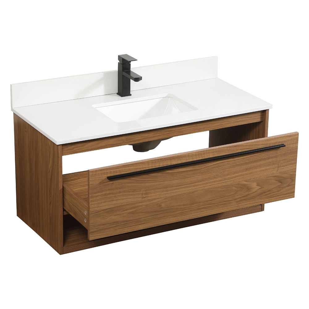 Elegant Bathroom Vanity - Walnut Brown (VF43540WB-BS)