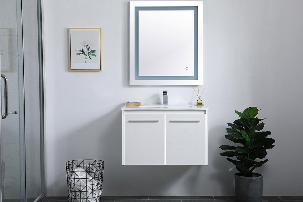 Elegant Bathroom Vanity - White, L 30" (VF44030WH)