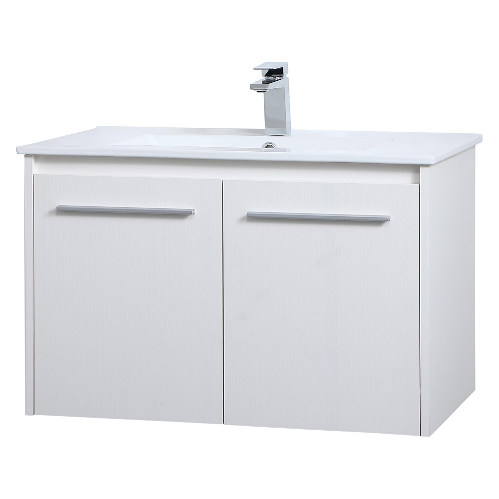 Elegant Bathroom Vanity - White, L 30" (VF44030WH)