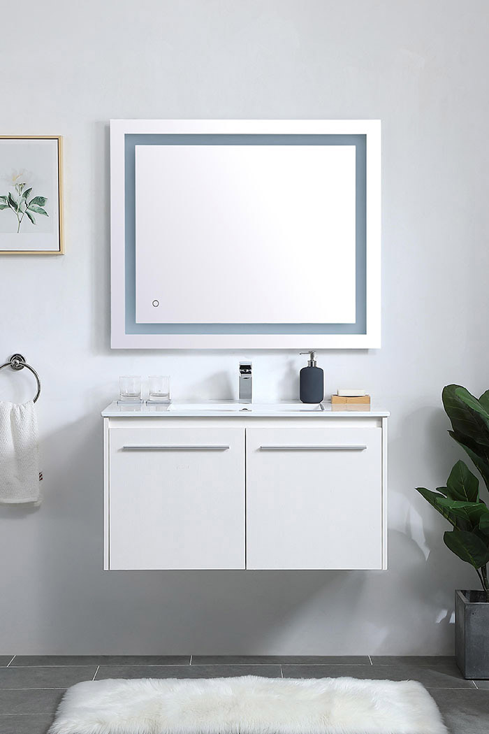 Elegant Bathroom Vanity - White, L 36" (VF44036WH)