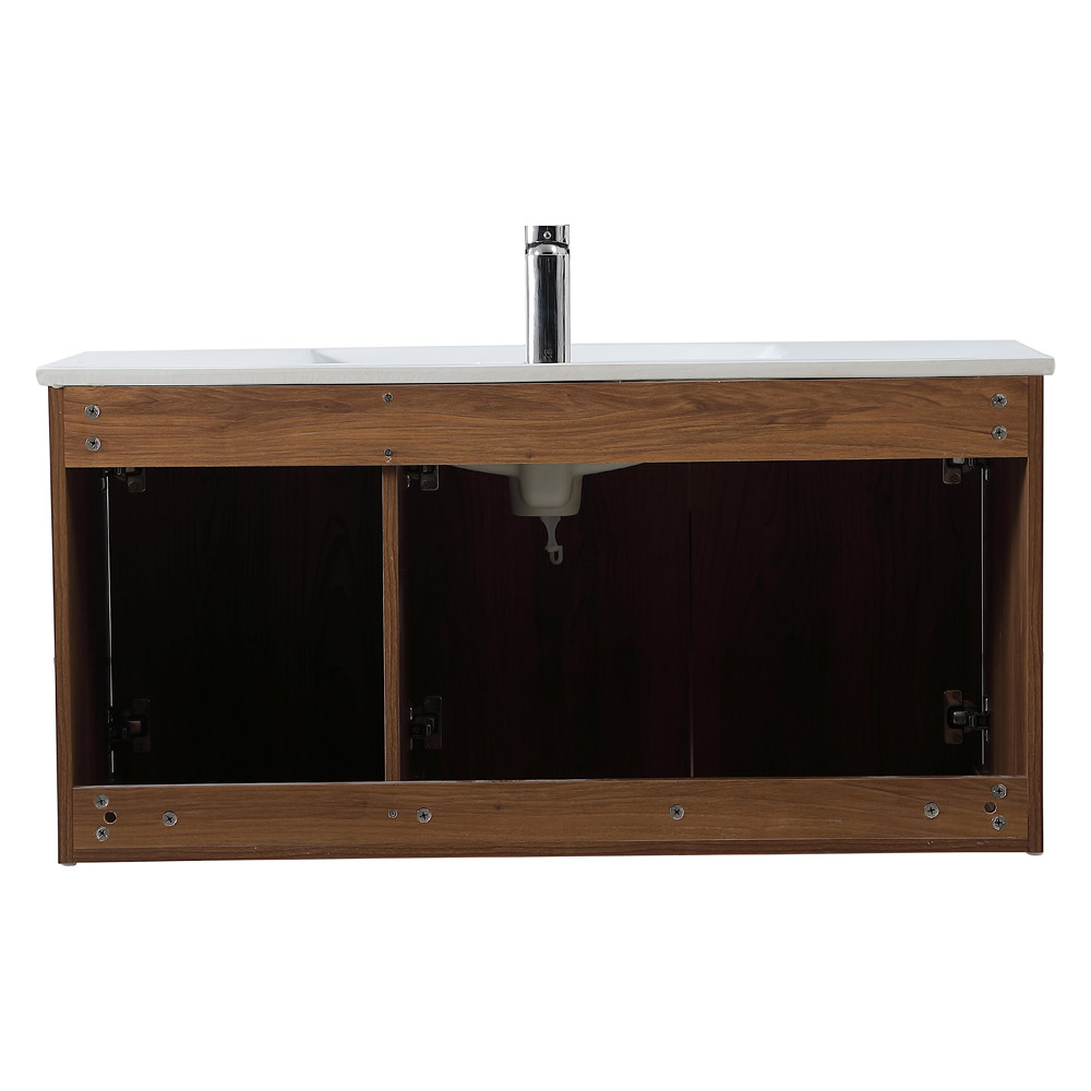 Elegant Bathroom Vanity - Walnut Brown, L 40" (VF44040WB)