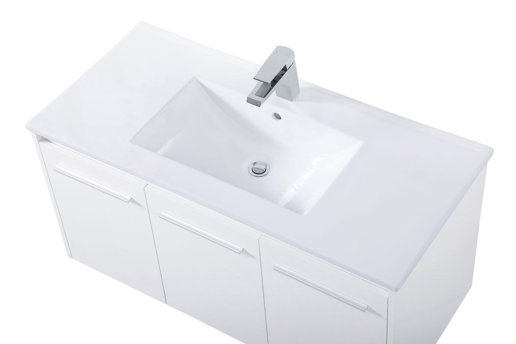 Elegant Bathroom Vanity - White, L 40" (VF44040WH)