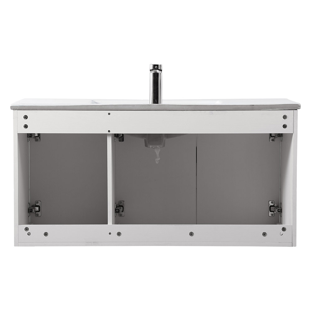 Elegant Bathroom Vanity - White, L 40" (VF44040WH)