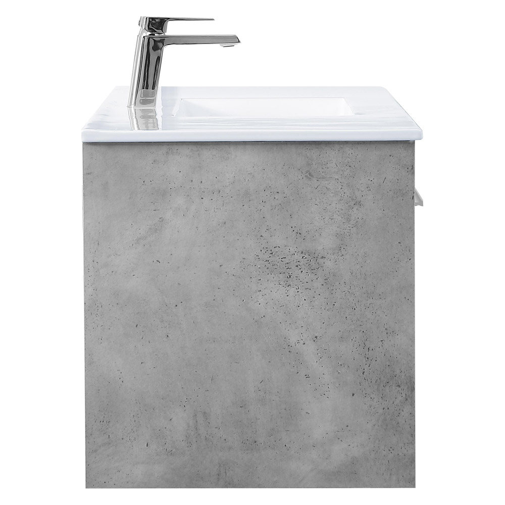 Elegant Bathroom Vanity - Concrete Gray, L 48" (VF44048CG)