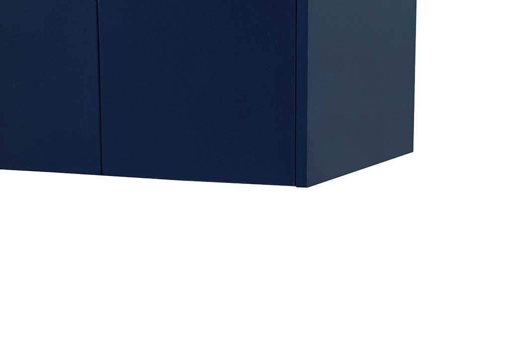 Elegant Bathroom Vanity - Blue (VF44524MBL)