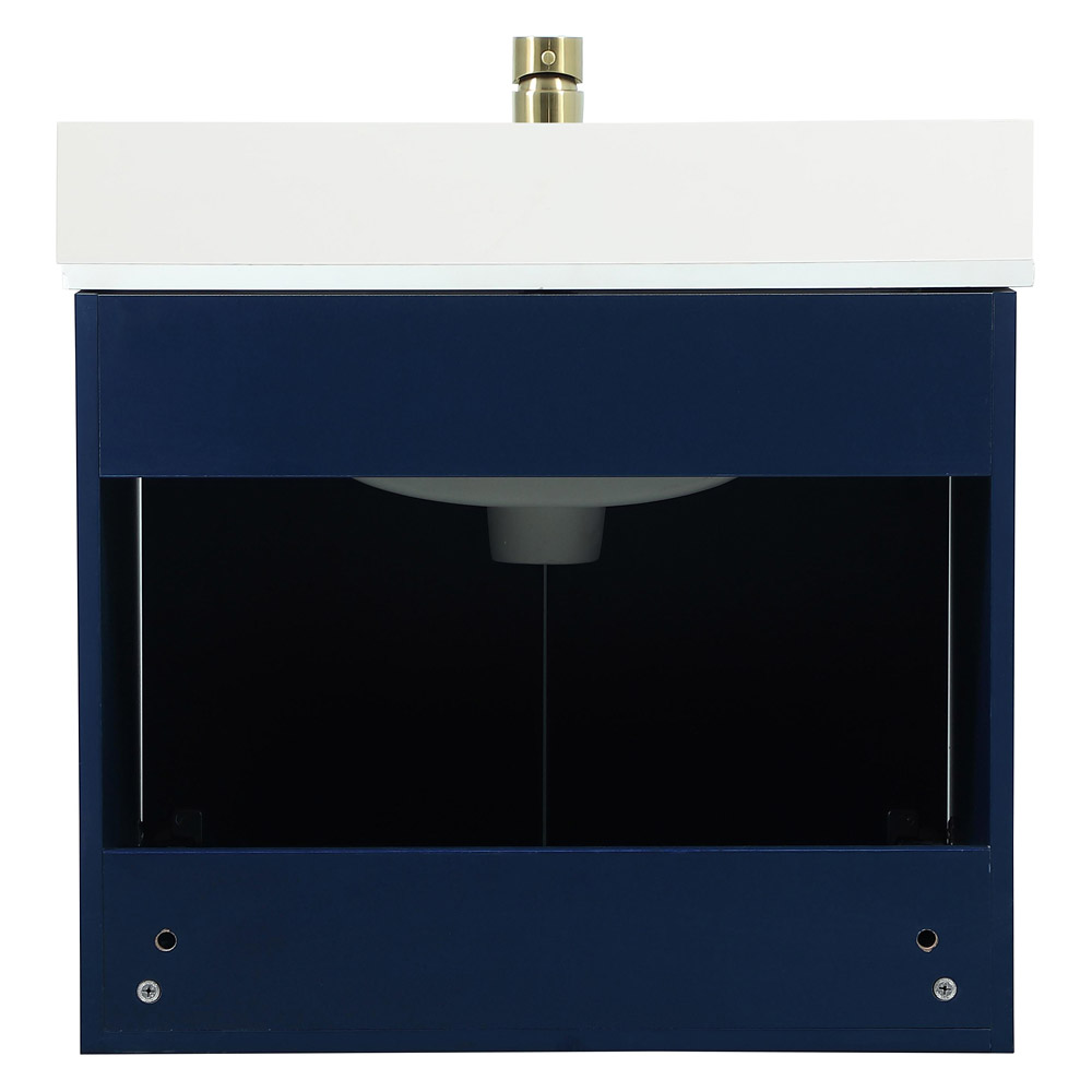 Elegant Bathroom Vanity - Blue (VF44524MBL-BS)