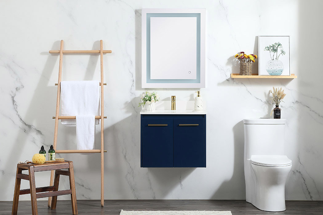 Elegant Bathroom Vanity - Blue (VF44524MBL-BS)