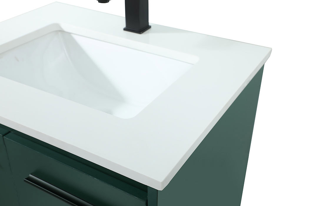 Elegant Bathroom Vanity - Green (VF44524MGN)