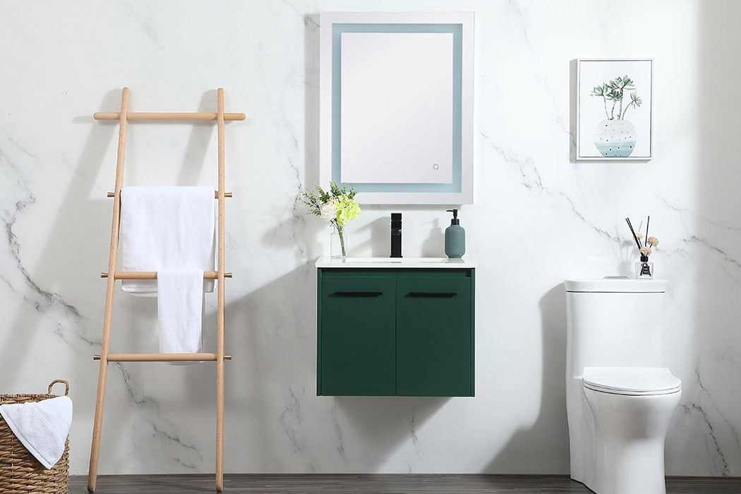 Elegant Bathroom Vanity - Green (VF44524MGN)