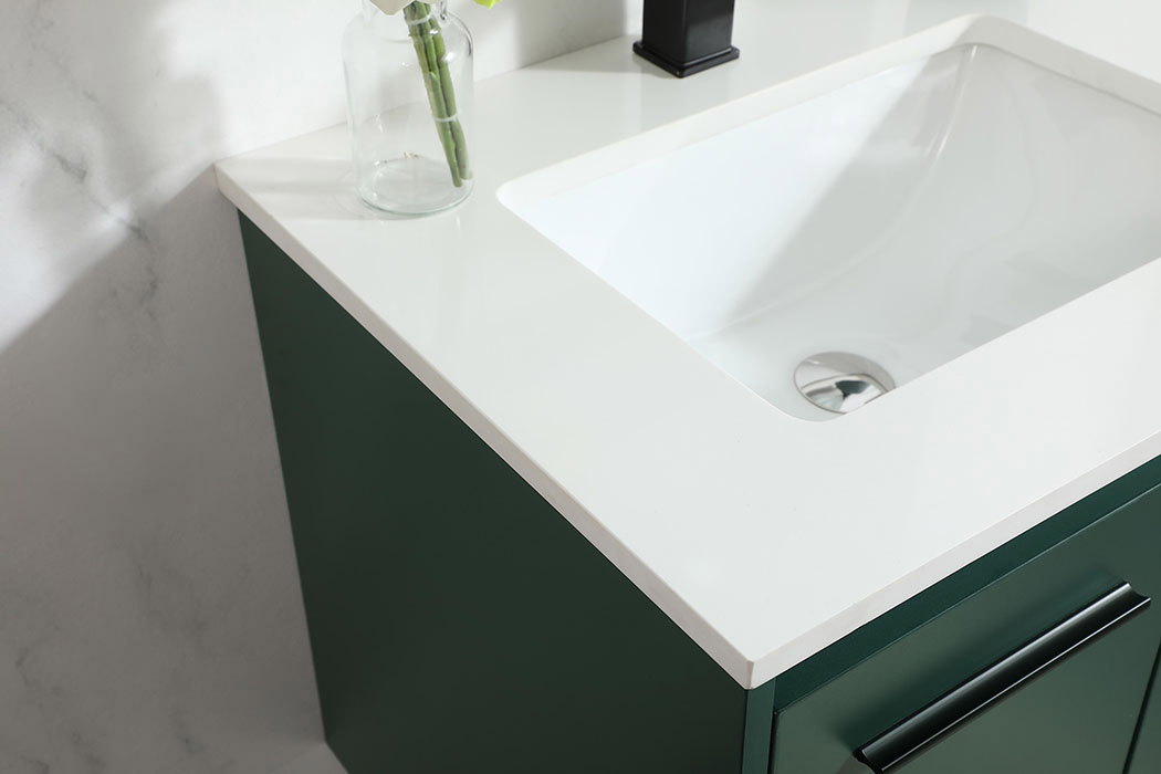 Elegant Bathroom Vanity - Green (VF44524MGN)