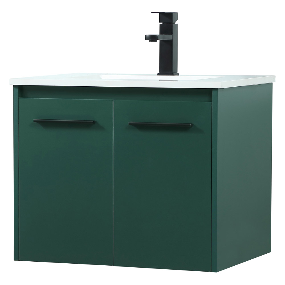 Elegant Bathroom Vanity - Green (VF44524MGN)