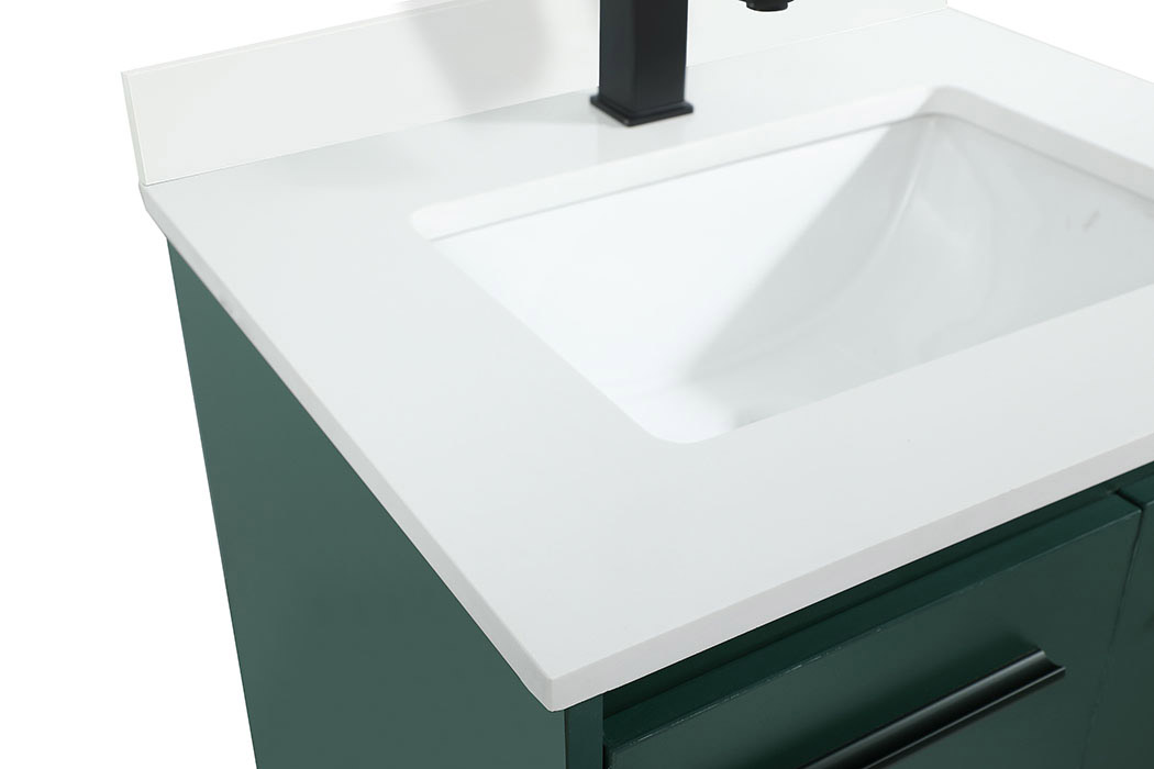 Elegant Bathroom Vanity - Green (VF44524MGN-BS)