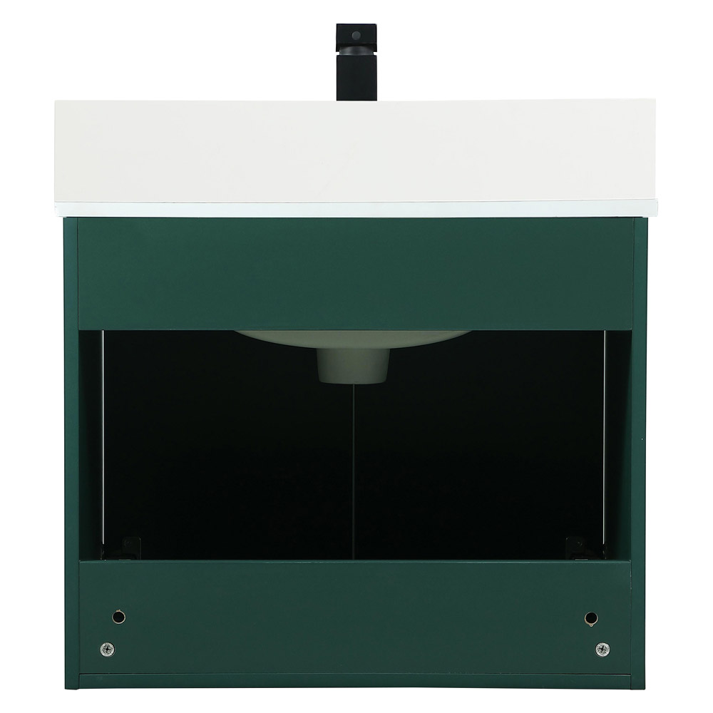 Elegant Bathroom Vanity - Green (VF44524MGN-BS)