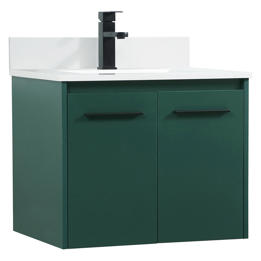 Elegant Bathroom Vanity - Green (VF44524MGN-BS)