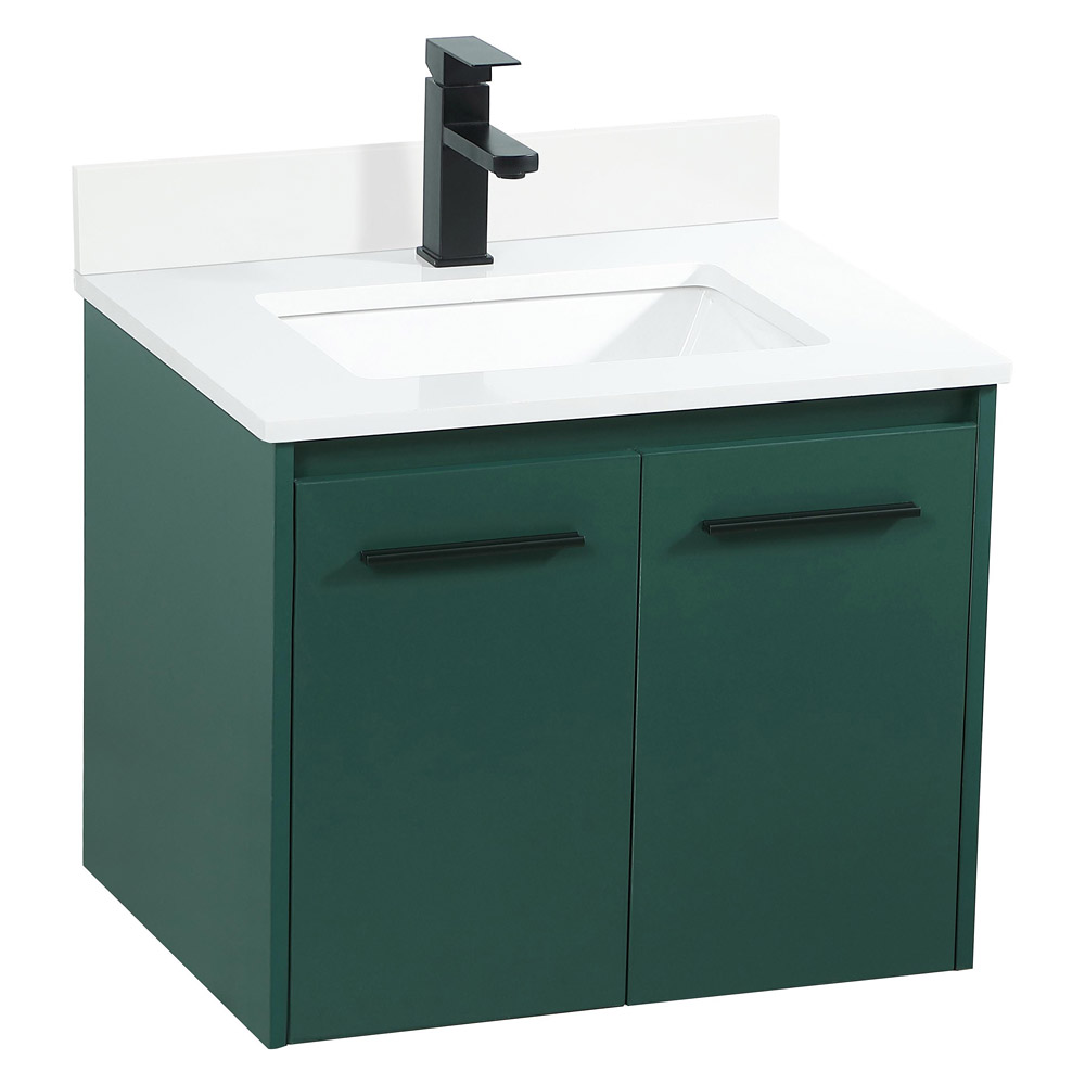 Elegant Bathroom Vanity - Green (VF44524MGN-BS)