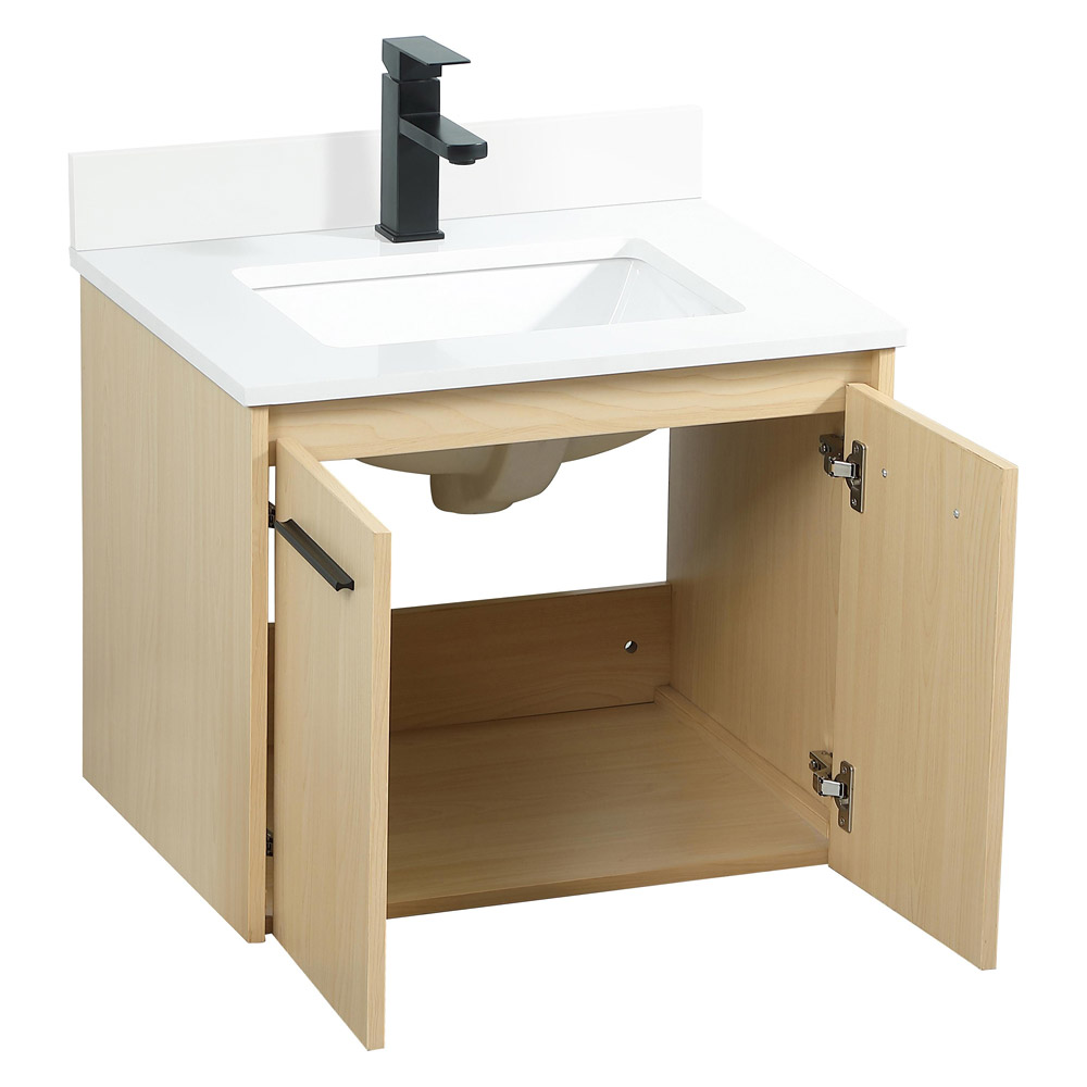 Elegant Bathroom Vanity - Maple (VF44524MMP-BS)