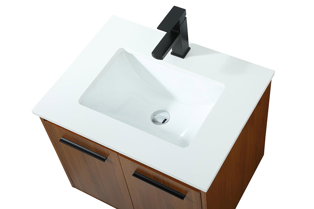 Elegant Bathroom Vanity - Teak (VF44524MTK)