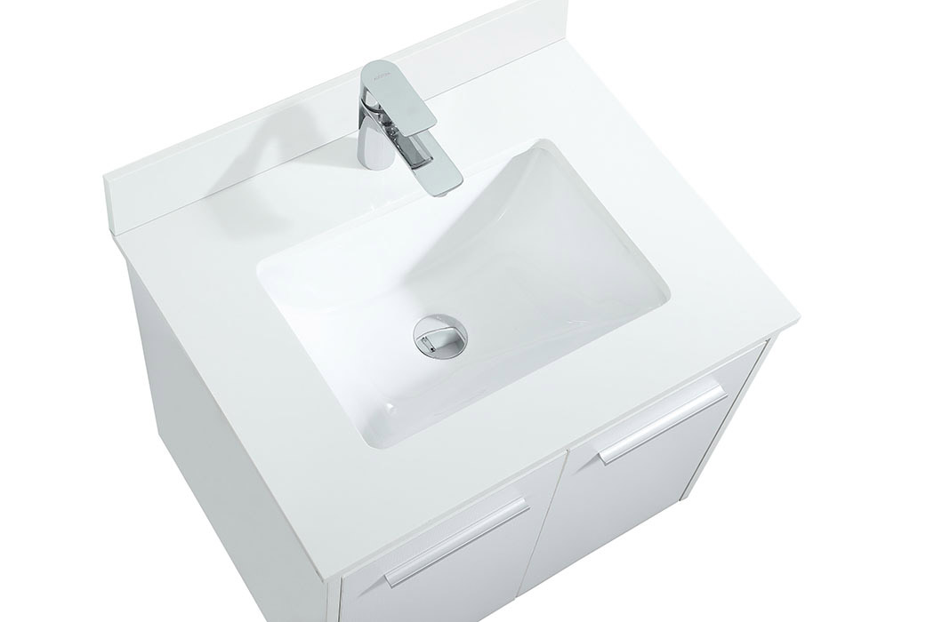 Elegant Bathroom Vanity - White (VF44524MWH-BS)